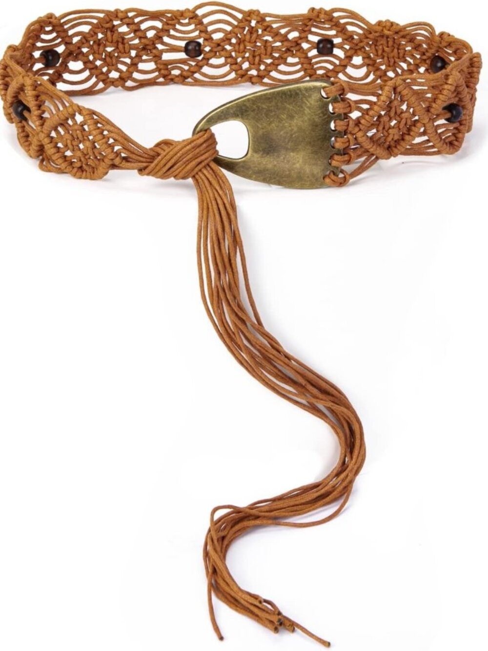 Bohemian Rope Braid Waist Belt for Women - Stylish Accessory for Any Outfit